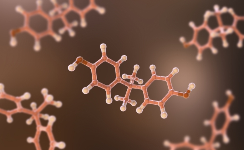 여성 호르몬을 나타내는 일러스트